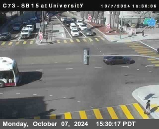 SB 15 at University Ave