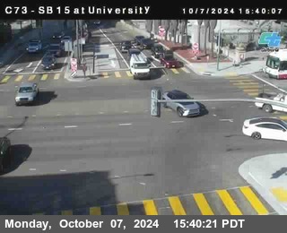 SB 15 at University Ave