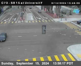 SB 15 at University Ave