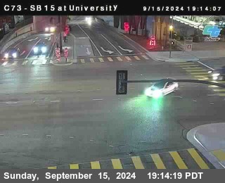 SB 15 at University Ave