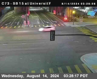 SB 15 at University Ave