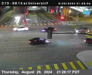 SB 15 at University Ave