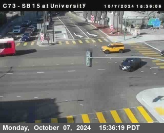 SB 15 at University Ave