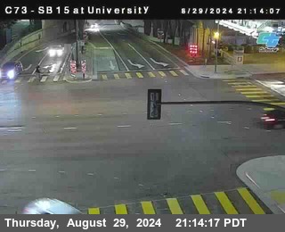 SB 15 at University Ave