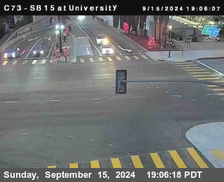 SB 15 at University Ave