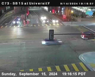 SB 15 at University Ave