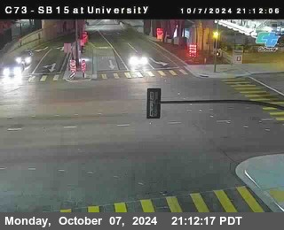 SB 15 at University Ave