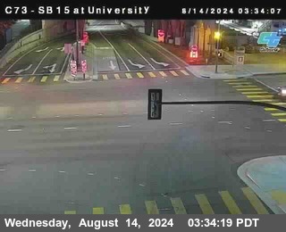 SB 15 at University Ave