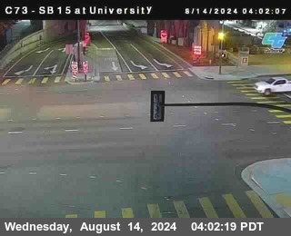 SB 15 at University Ave