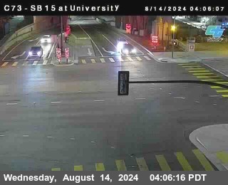 SB 15 at University Ave