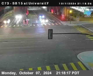 SB 15 at University Ave