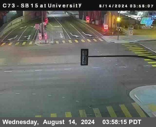 SB 15 at University Ave