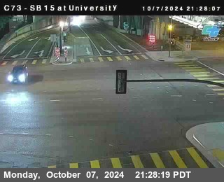 SB 15 at University Ave