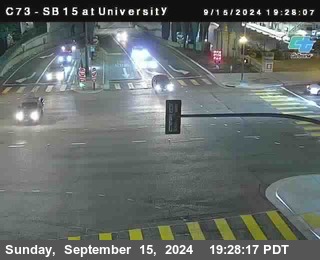 SB 15 at University Ave