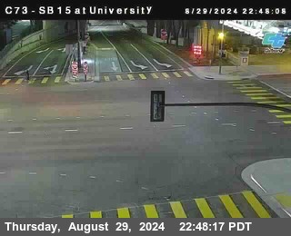 SB 15 at University Ave