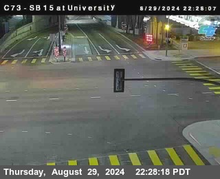 SB 15 at University Ave