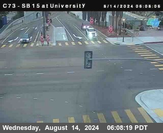 SB 15 at University Ave