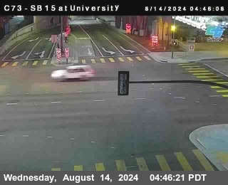 SB 15 at University Ave