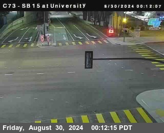 SB 15 at University Ave