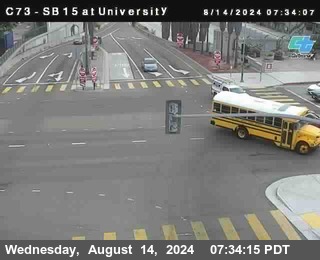 SB 15 at University Ave