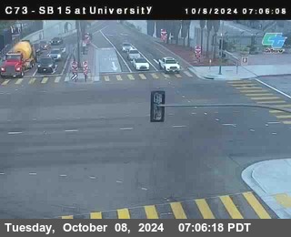 SB 15 at University Ave