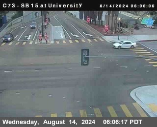 SB 15 at University Ave