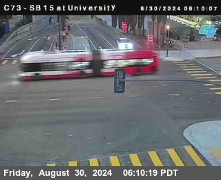 SB 15 at University Ave