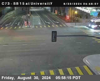 SB 15 at University Ave