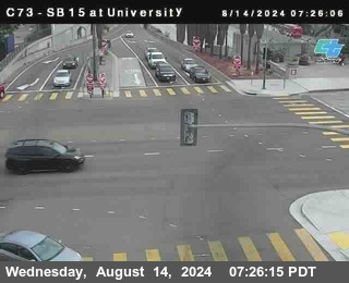 SB 15 at University Ave