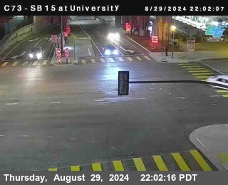 SB 15 at University Ave