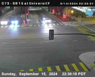 SB 15 at University Ave