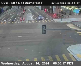 SB 15 at University Ave