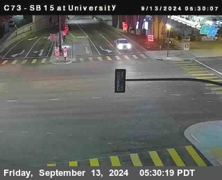 SB 15 at University Ave