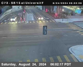 SB 15 at University Ave