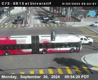 SB 15 at University Ave