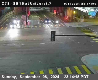 SB 15 at University Ave