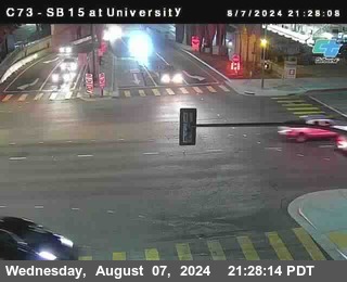 SB 15 at University Ave