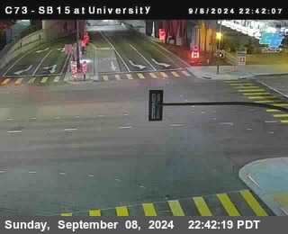 SB 15 at University Ave