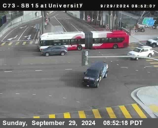 SB 15 at University Ave