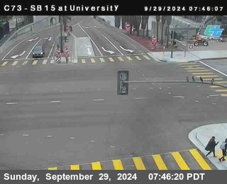 SB 15 at University Ave