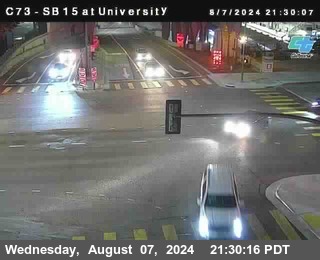 SB 15 at University Ave