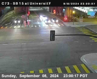 SB 15 at University Ave