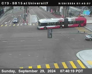 SB 15 at University Ave