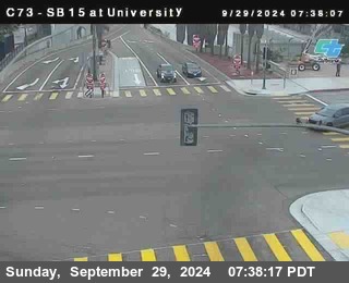 SB 15 at University Ave