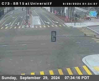 SB 15 at University Ave