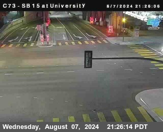 SB 15 at University Ave