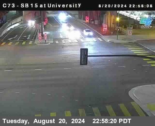 SB 15 at University Ave