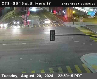 SB 15 at University Ave