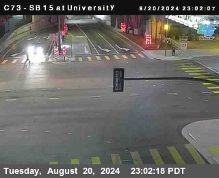 SB 15 at University Ave