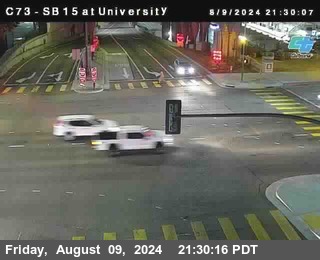 SB 15 at University Ave